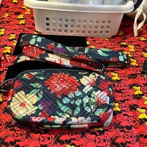 Lug Crossbody Bags in Red and Green with Vibrant Patterns